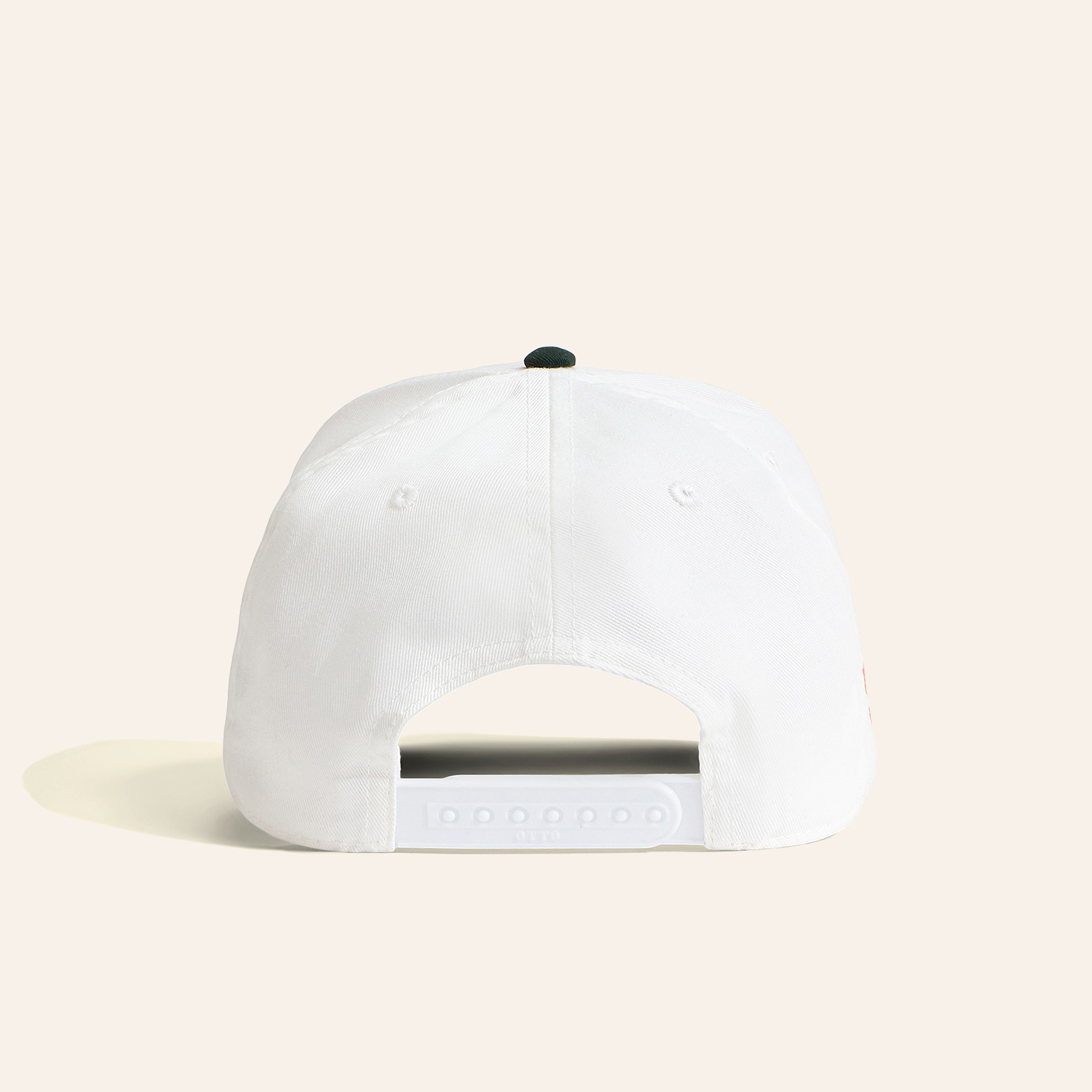 Retro Cap White/Dark Green