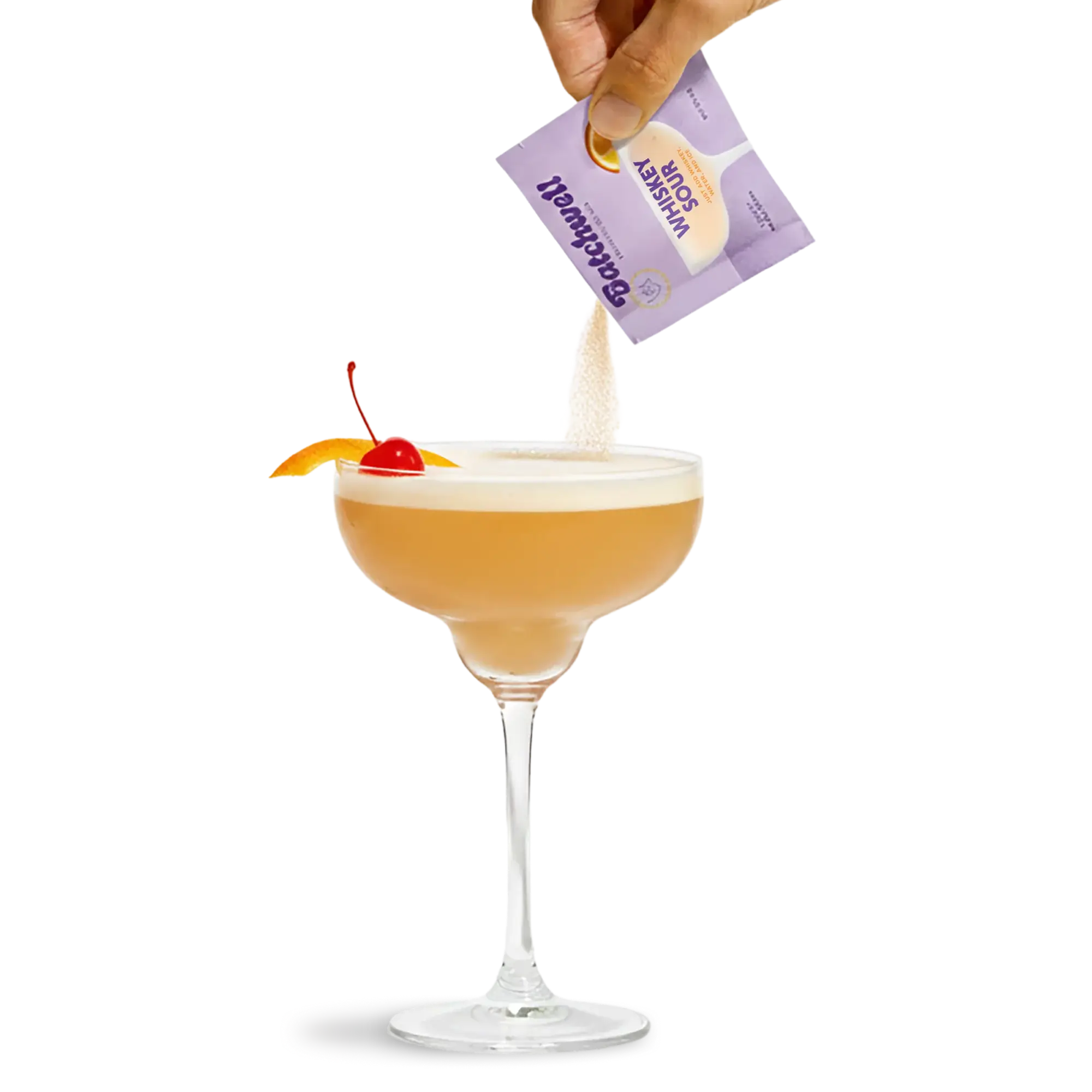 Premium whiskey sour mix made with bright citrus flavor.